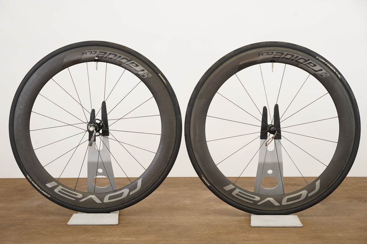 Roval CLX 60 Rapide Carbon Clincher Rim Brake Wheelset 11 Speed CLX60