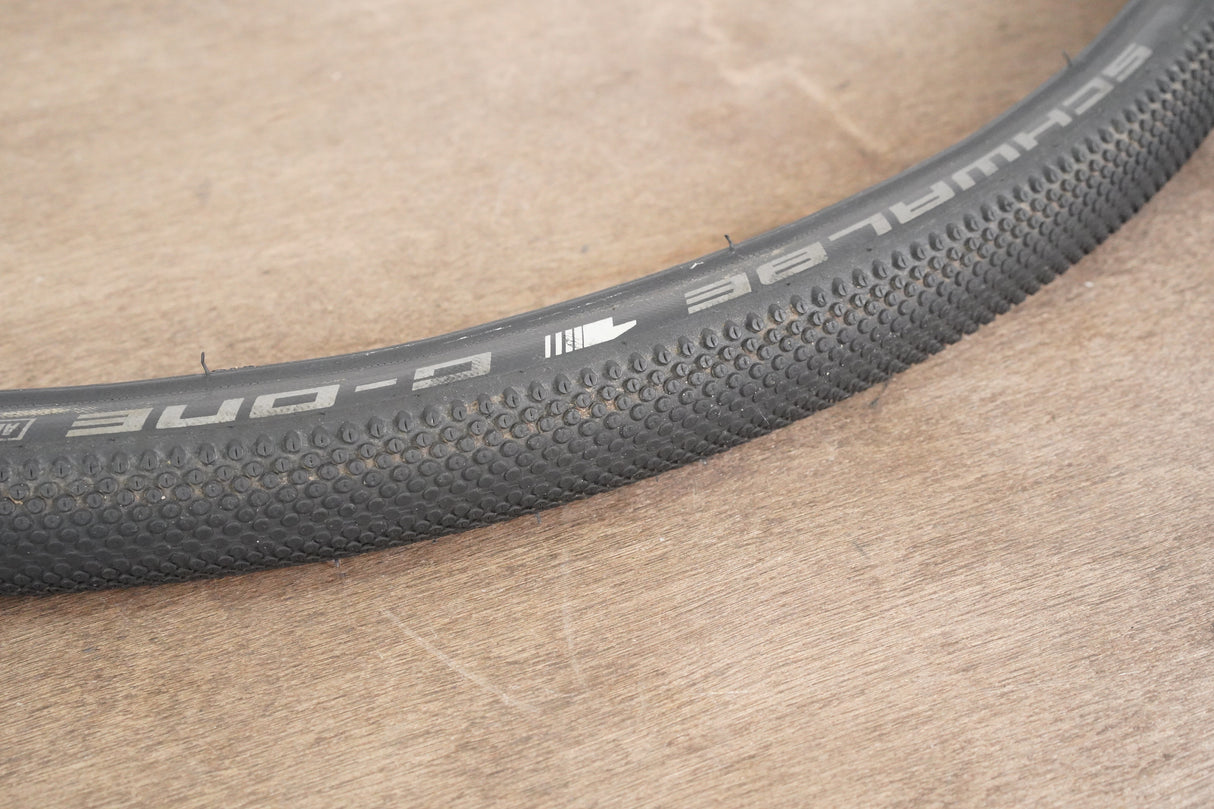 (1) 700x28C (28mm) Schwalbe G-ONE Tubeless Clincher Road Tire