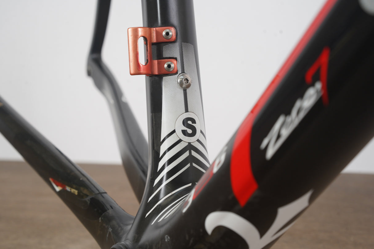 S (Small) Wilier Triestina Zero 7 Carbon Rim Brake Road Frameset Zero.7