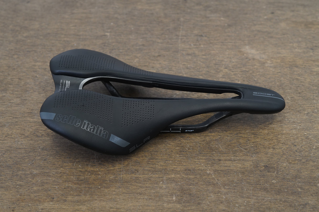 145mm Selle Italia SLR Superflow Boost Carbon Rail Road Saddle 130g