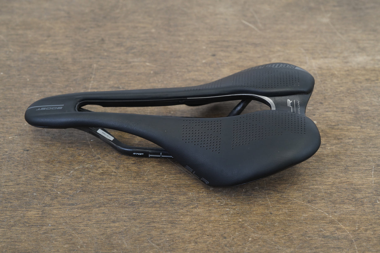 145mm Selle Italia SLR Superflow Boost Carbon Rail Road Saddle 130g