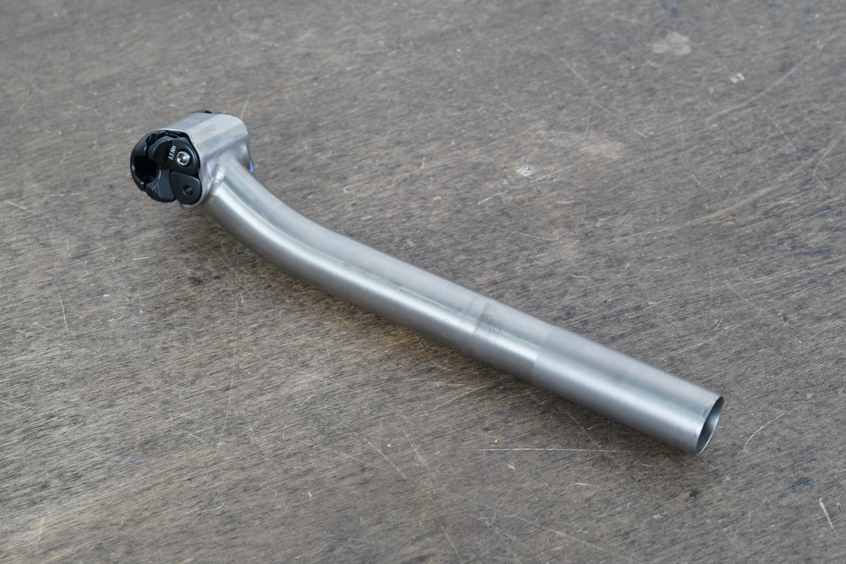 27.2mm Firefly Titanium Setback Road Seatpost 191g