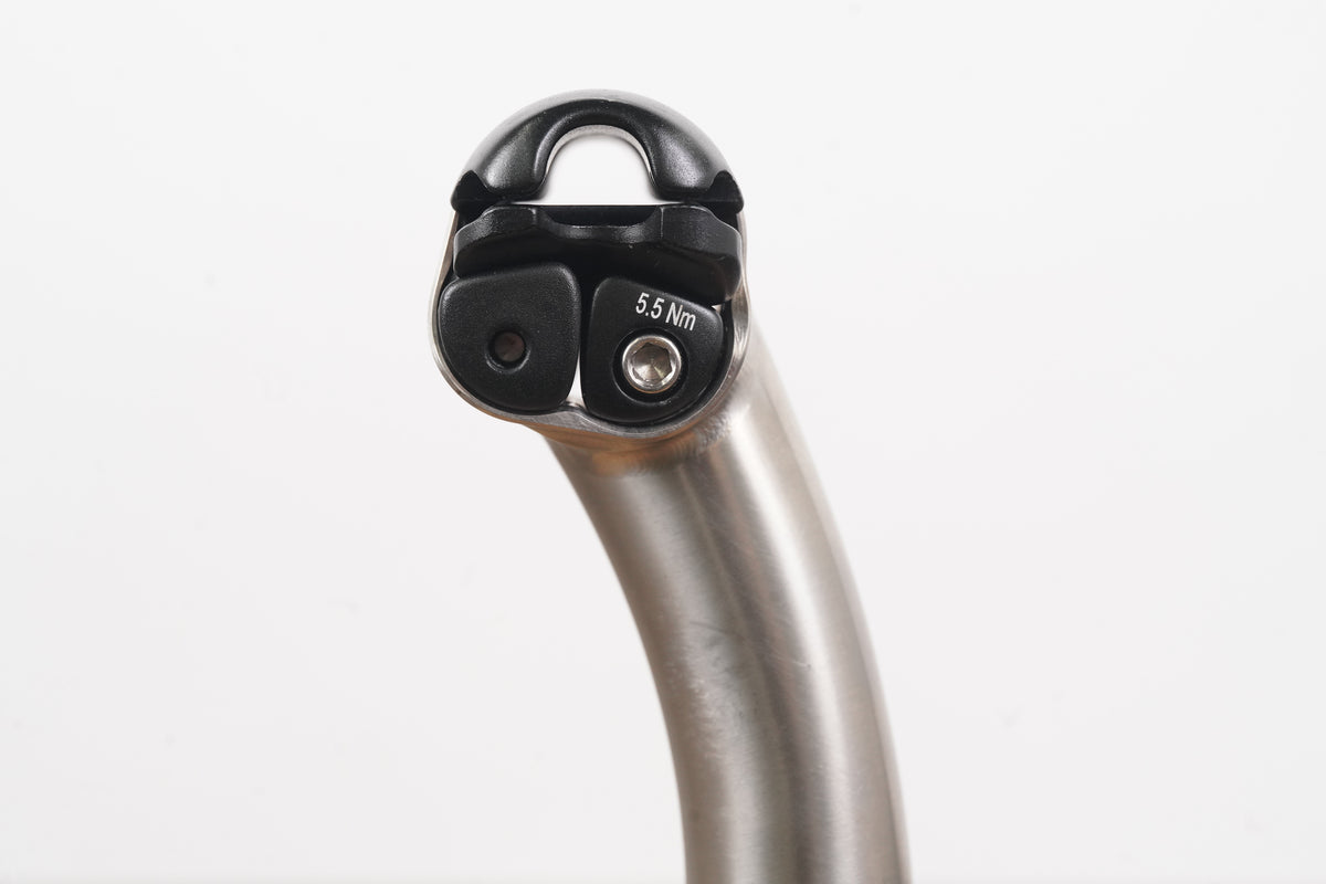 27.2mm Firefly Titanium Setback Road Seatpost 191g