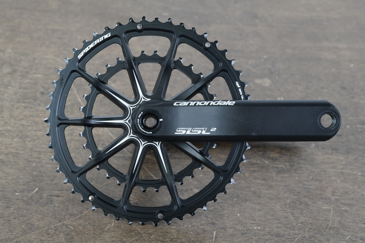 170mm 50/34T BB30 Cannondale SiSL2 Spidering Hollowgram Road Crankset 510g