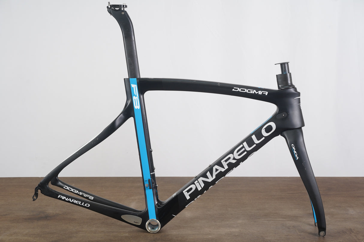 *Damaged* 53cm Pinarello Dogma F8 Team Sky Edition Carbon Rim Brake Frameset