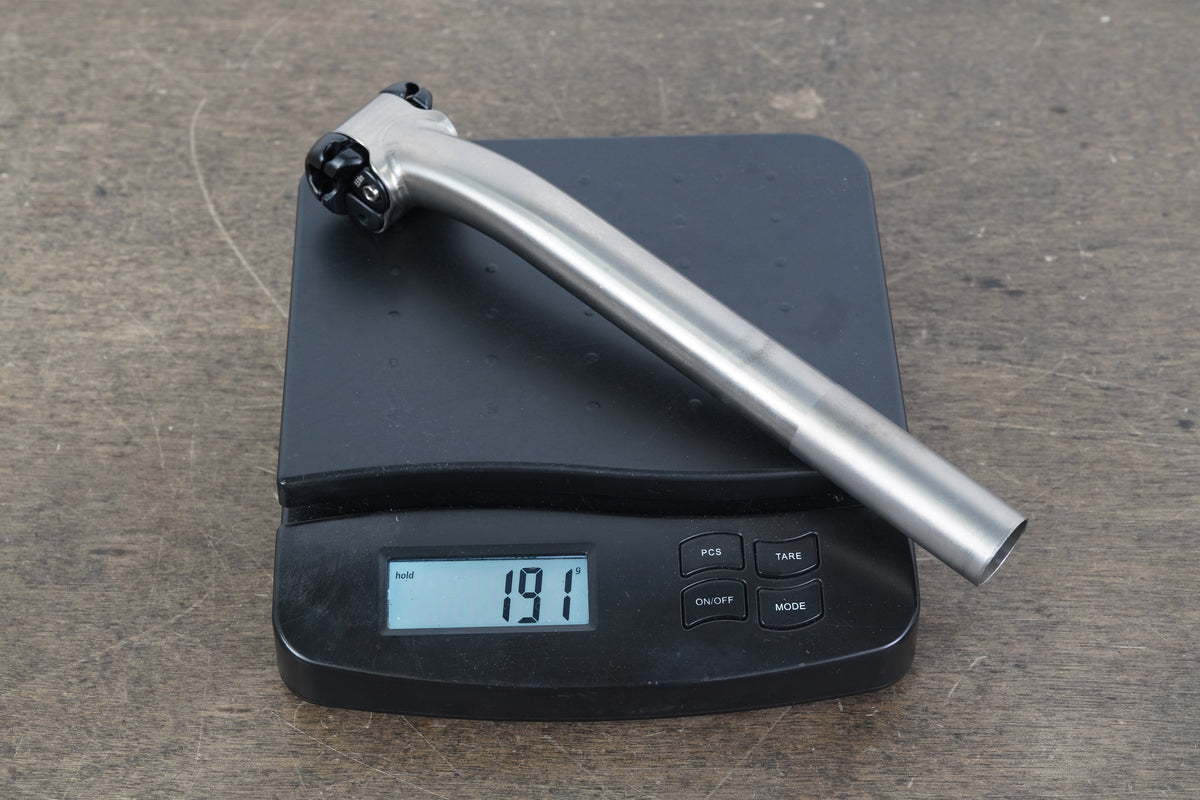 27.2mm Firefly Titanium Setback Road Seatpost 191g