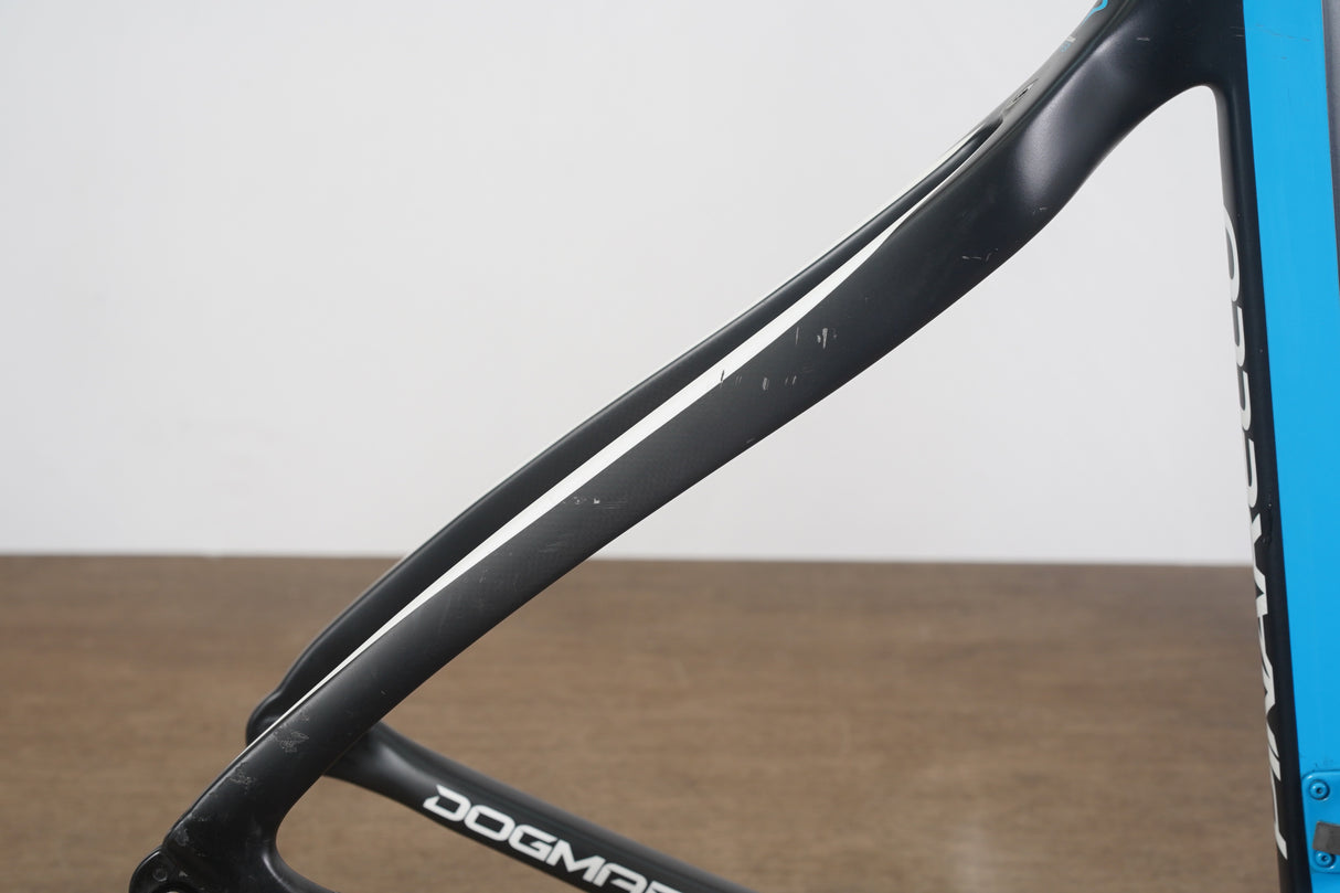 *Damaged* 53cm Pinarello Dogma F8 Team Sky Edition Carbon Rim Brake Frameset