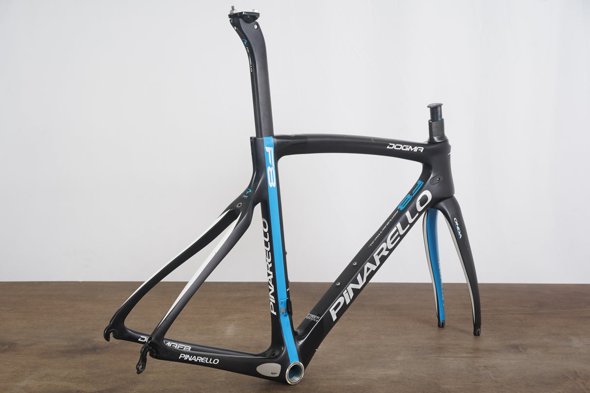 *Damaged* 53cm Pinarello Dogma F8 Team Sky Edition Carbon Rim Brake Frameset