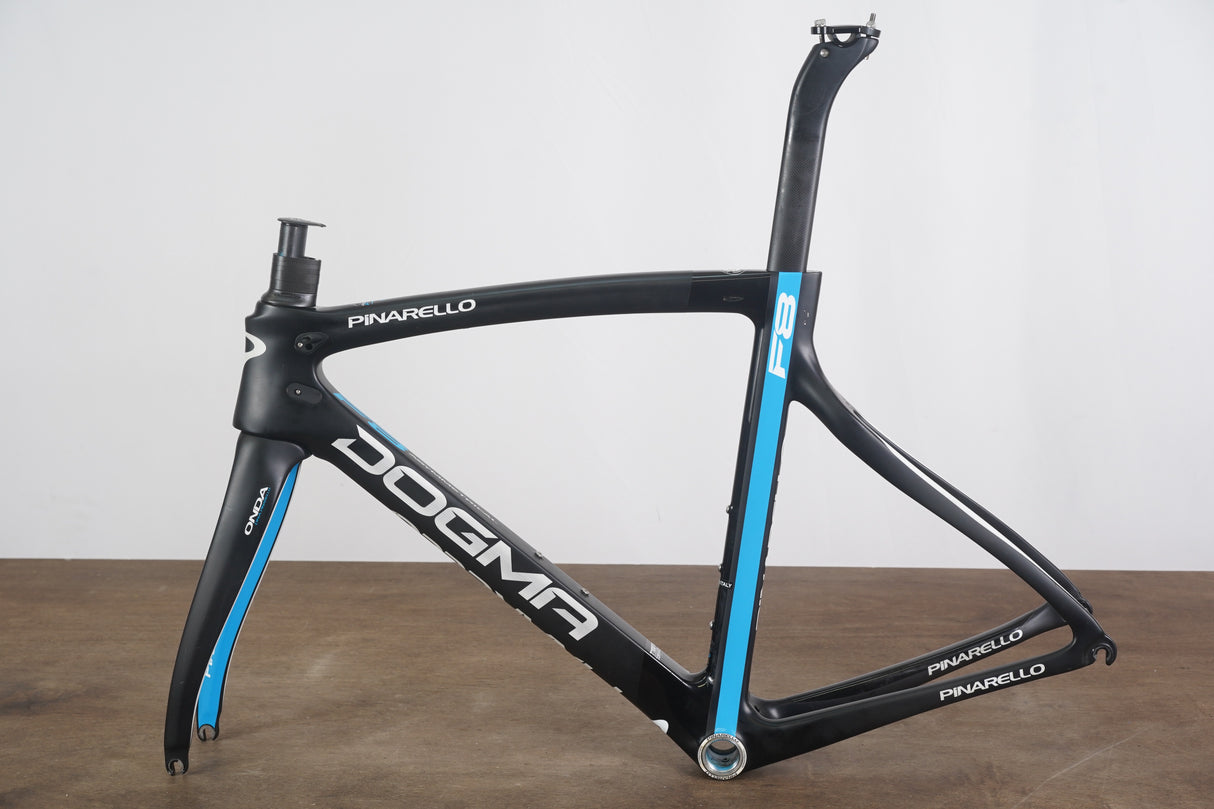 *Damaged* 53cm Pinarello Dogma F8 Team Sky Edition Carbon Rim Brake Frameset