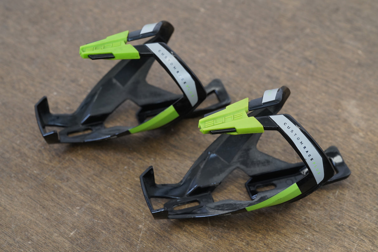 (2) Elite Custom Race Plus Water Bottle Cages 79g
