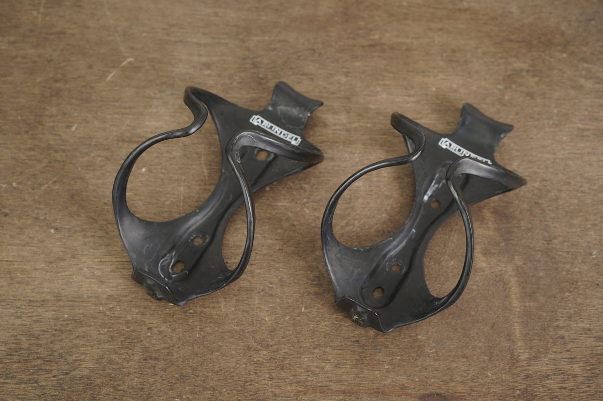 (2) Arundel Mandible Carbon Water Bottle Cages 57g *1 Damaged*