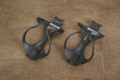 (2) Arundel Mandible Carbon Water Bottle Cages 57g *1 Damaged*