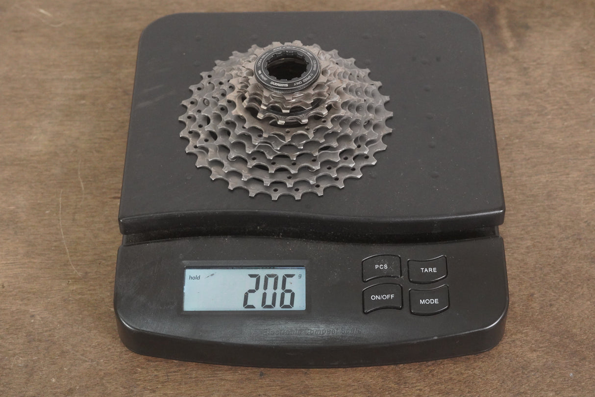 11-30T Shimano Dura-Ace CS-R9100 11 Speed Road Cassette 206g 9100