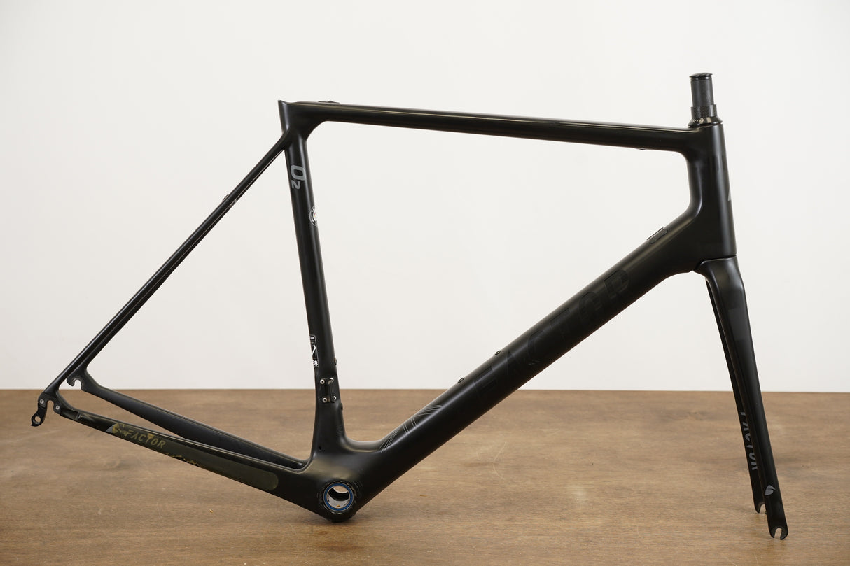 58cm Factor O2 Carbon Rim Brake Road Frameset