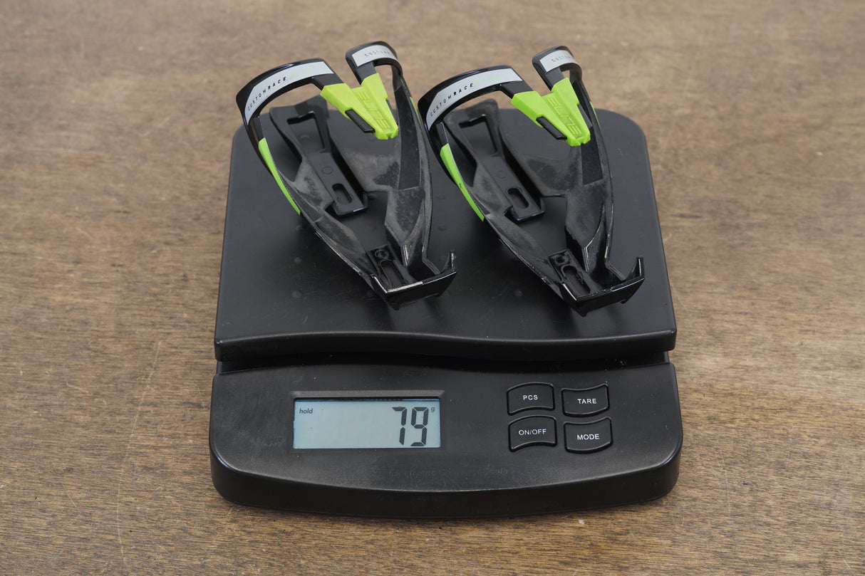 (2) Elite Custom Race Plus Water Bottle Cages 79g