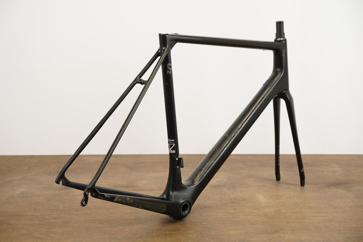 58cm Factor O2 Carbon Rim Brake Road Frameset
