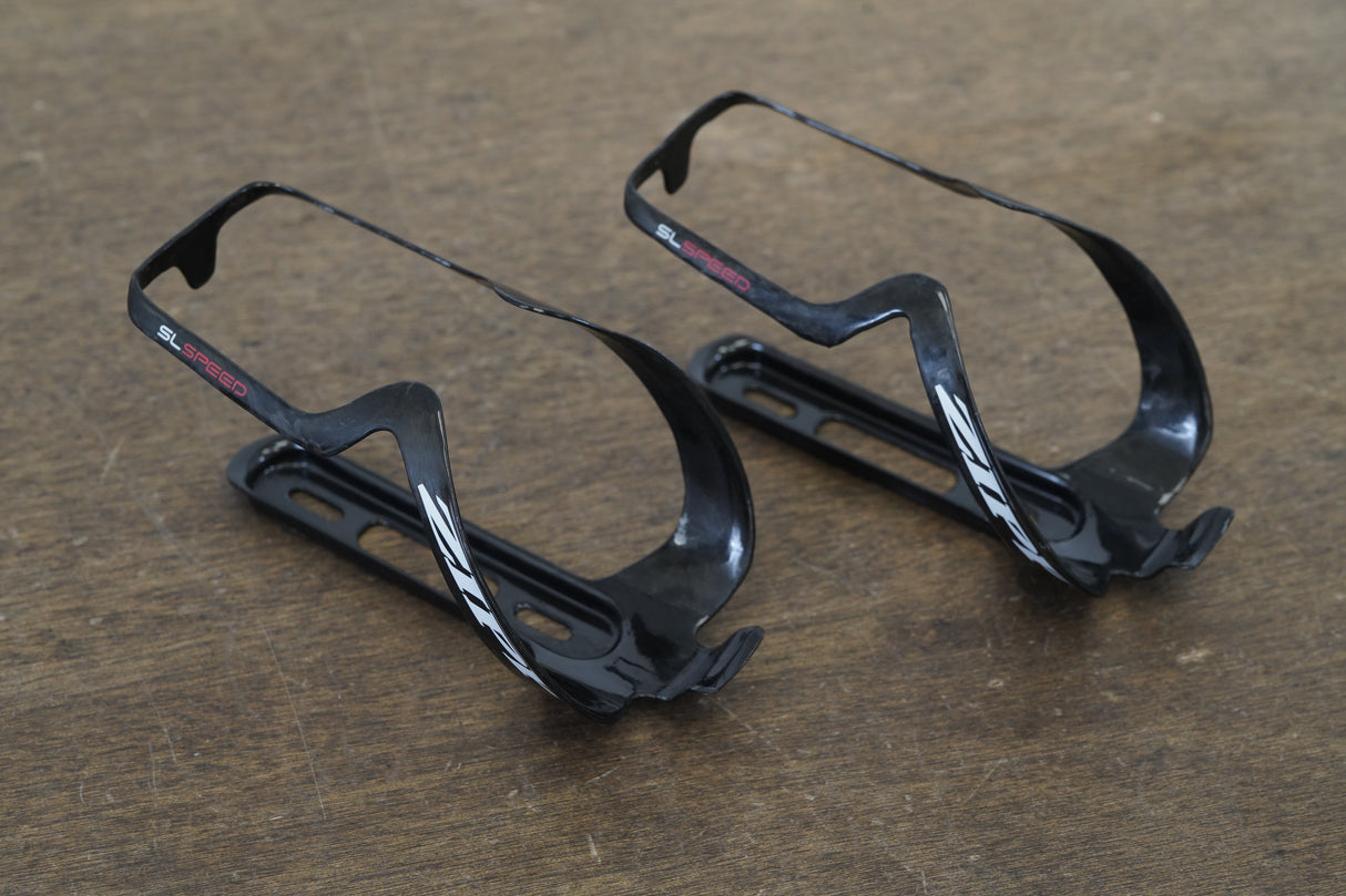 (2) Zipp SL Speed Carbon Water Bottle Cages 31g