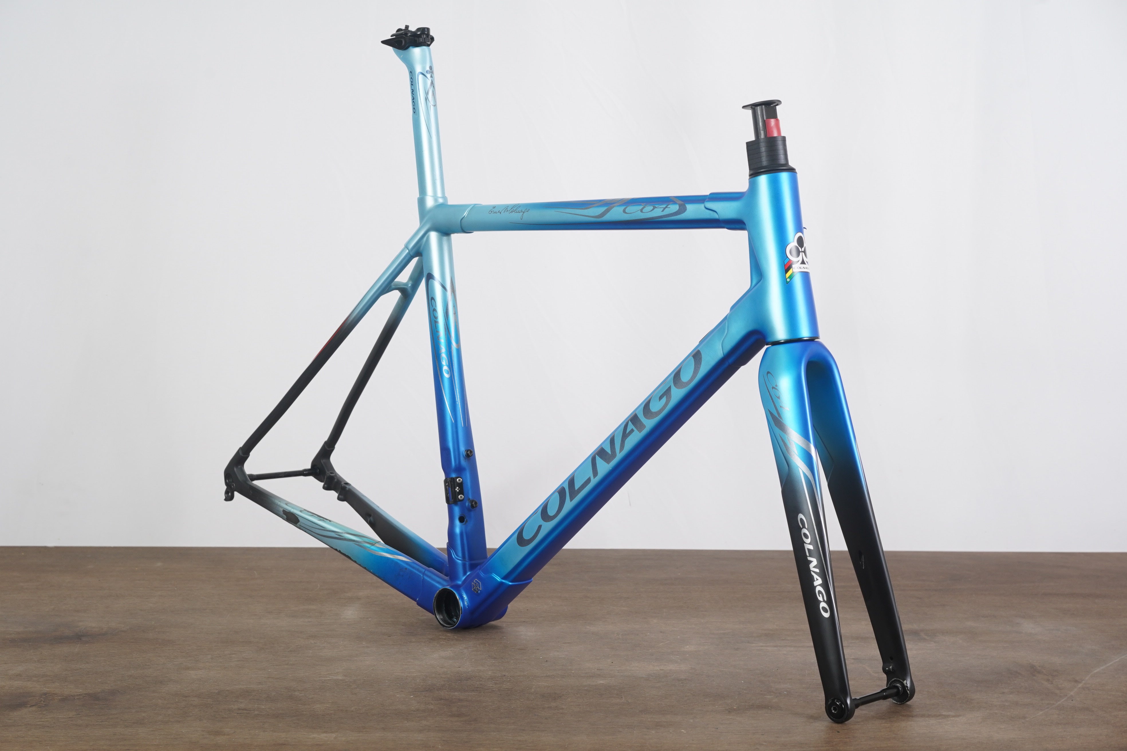 54s Colnago C64 Art Decor Carbon Disc Brake Road Frameset