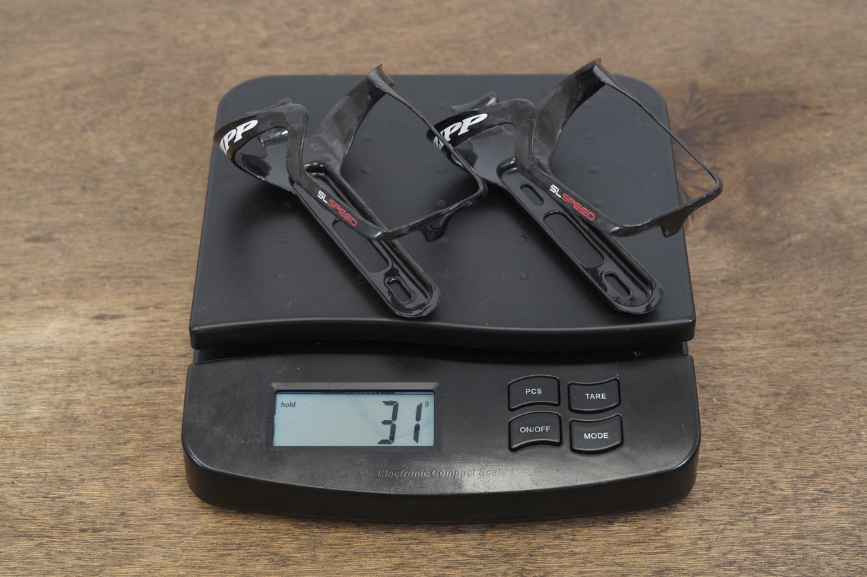 (2) Zipp SL Speed Carbon Water Bottle Cages 31g