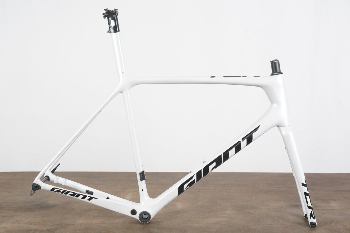 L (58cm) Giant TCR Advanced SL ISP Carbon Disc Brake Road Frameset *Custom Paint*
