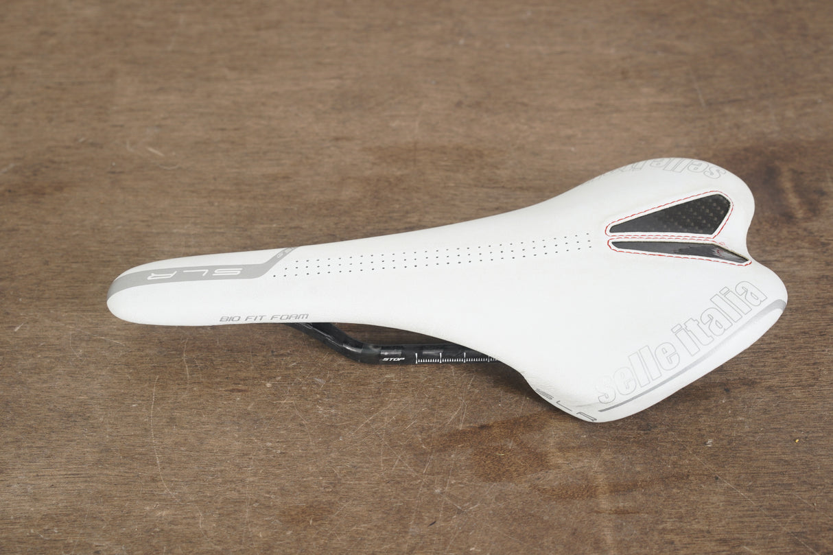 140mm Selle Italia SLR Carbon Rail Road Saddle 126g