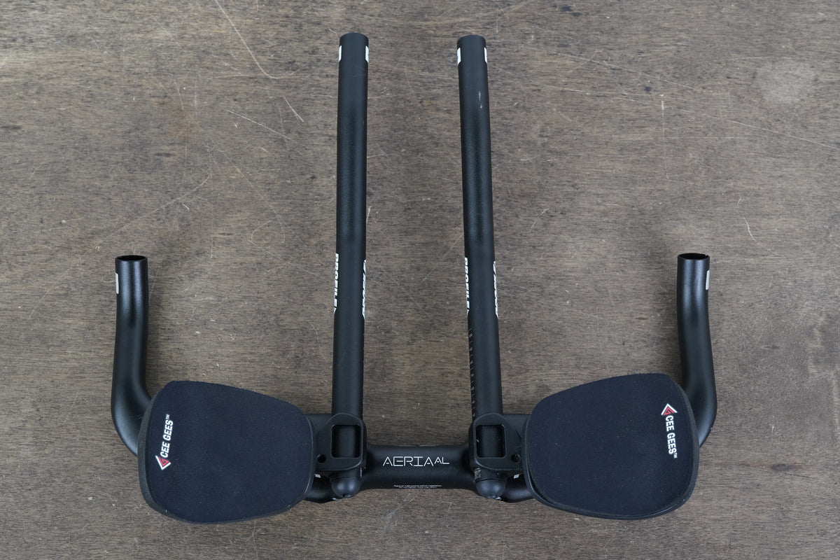 42cm Profile Design Aeria Alloy Base Bar + Alloy Extensions 31.8mm