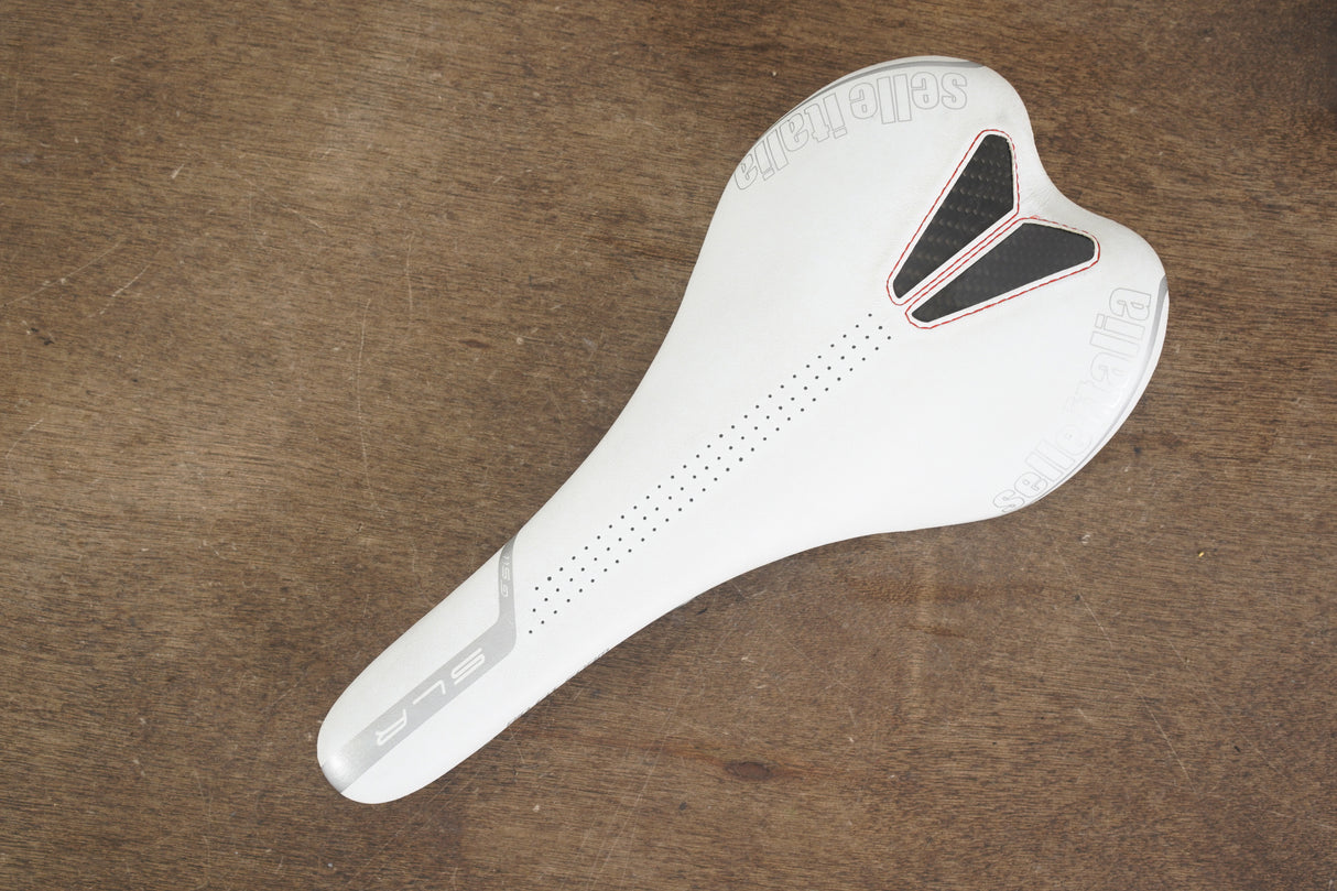 140mm Selle Italia SLR Carbon Rail Road Saddle 126g
