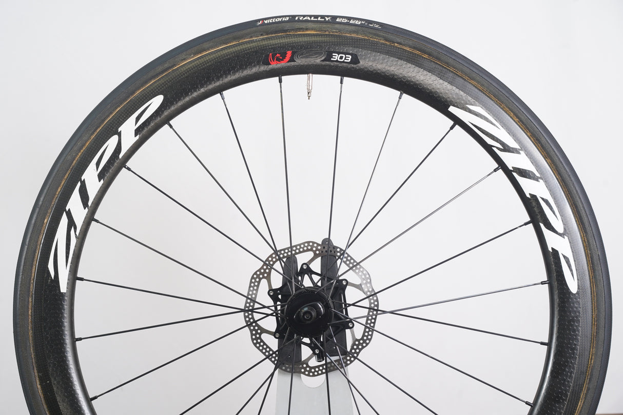 Zipp 303 Firecrest Carbon Tubular Disc Brake CX Gravel Wheelset 11 Speed