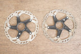 (2) 160mm Shimano Deore XT SM-RT81-S Center Lock Disc Brake Road CX MTB Rotors