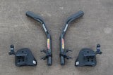 Profile Design Stryke Carbon Extensions + Elbow Pads TT Triathlon 31.8mm