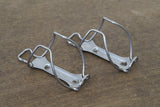 (2) Arundel Stainless Steel Water Bottle Cages 105g