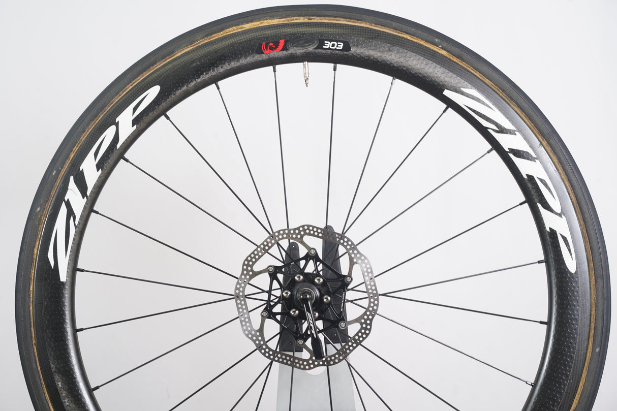 Zipp 303 Firecrest Carbon Tubular Disc Brake CX Gravel Wheelset 11 Speed