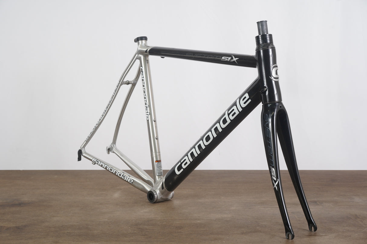 54cm Cannondale SystemSix Alloy Rim Brake Frameset System Six
