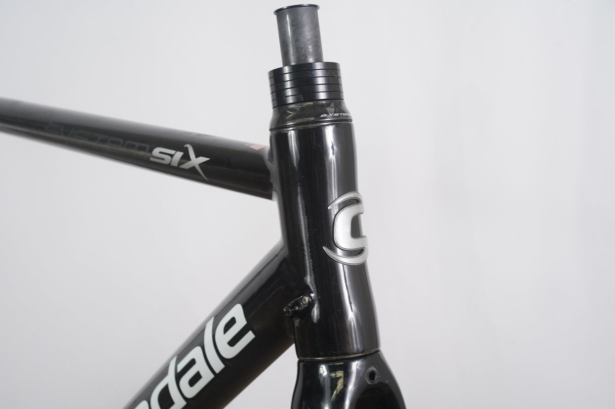 54cm Cannondale SystemSix Alloy Rim Brake Frameset System Six