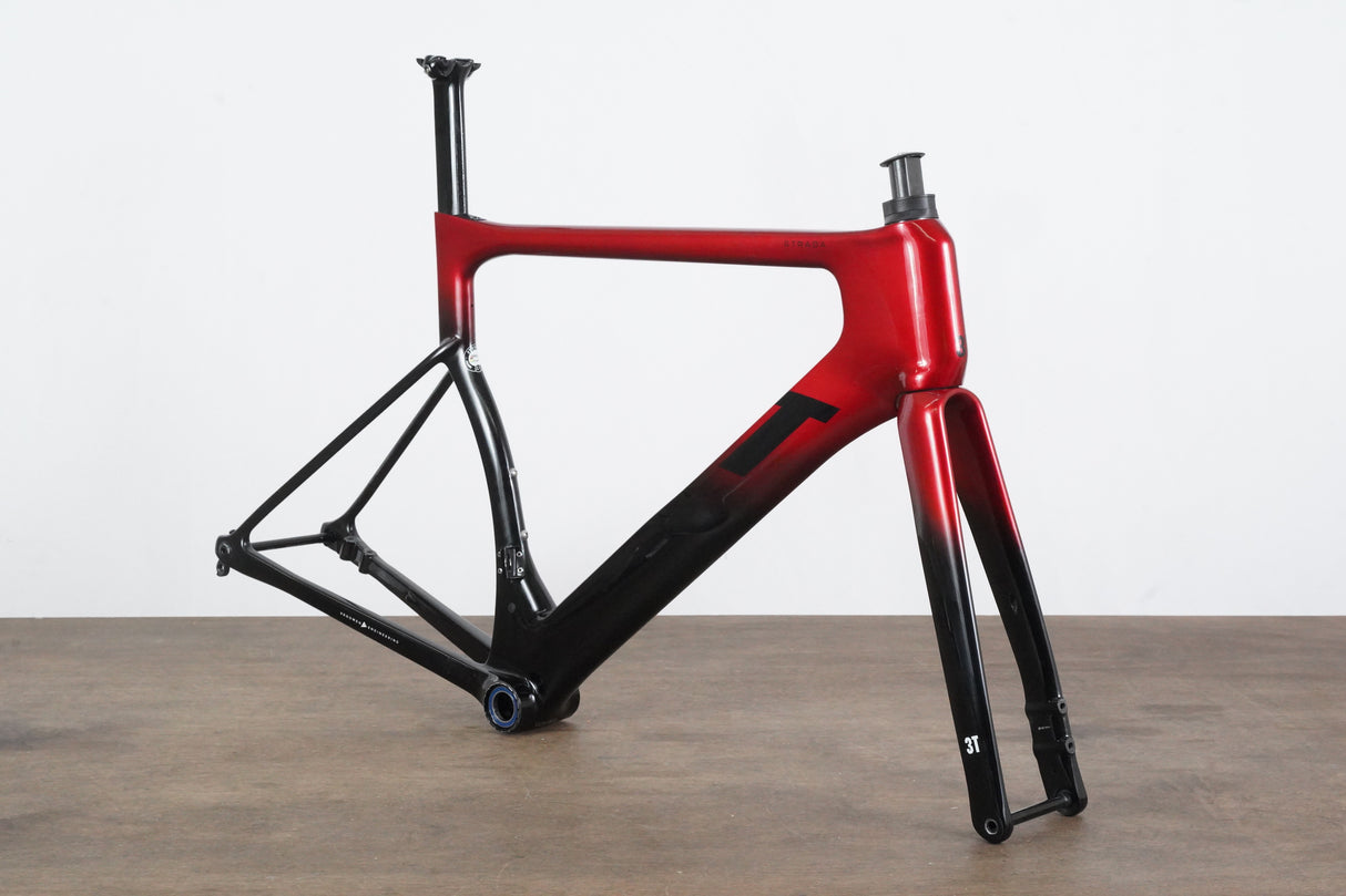 L (Large) 3T Strada Carbon Disc Brake Road Frameset