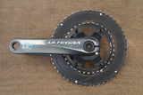 170mm 52/36T Shimano Ultegra FC-08/6800 Stages Power Meter Road Crankset