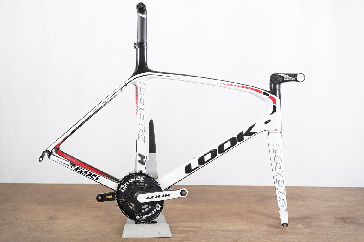 L (Large) LOOK 695 Carbon Aero Rim Brake Road Frameset