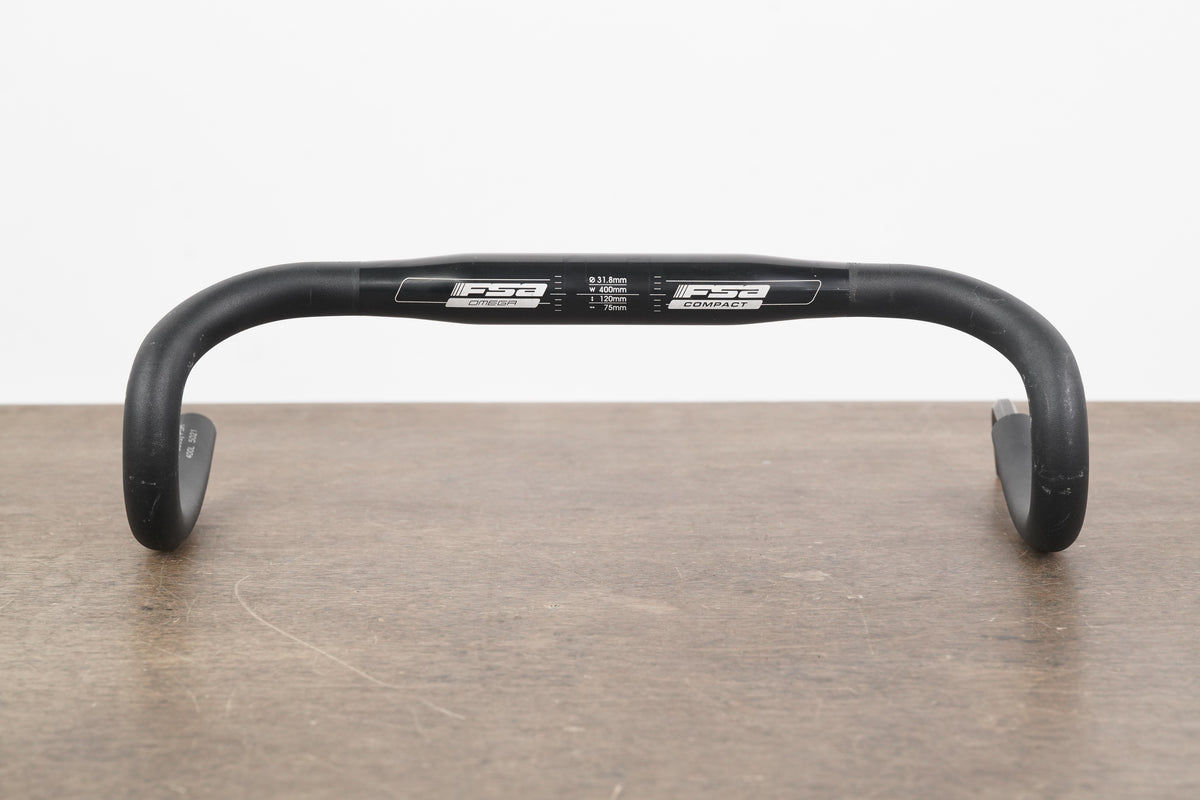 40cm FSA Omega Alloy Compact Road Handlebar 31.8mm