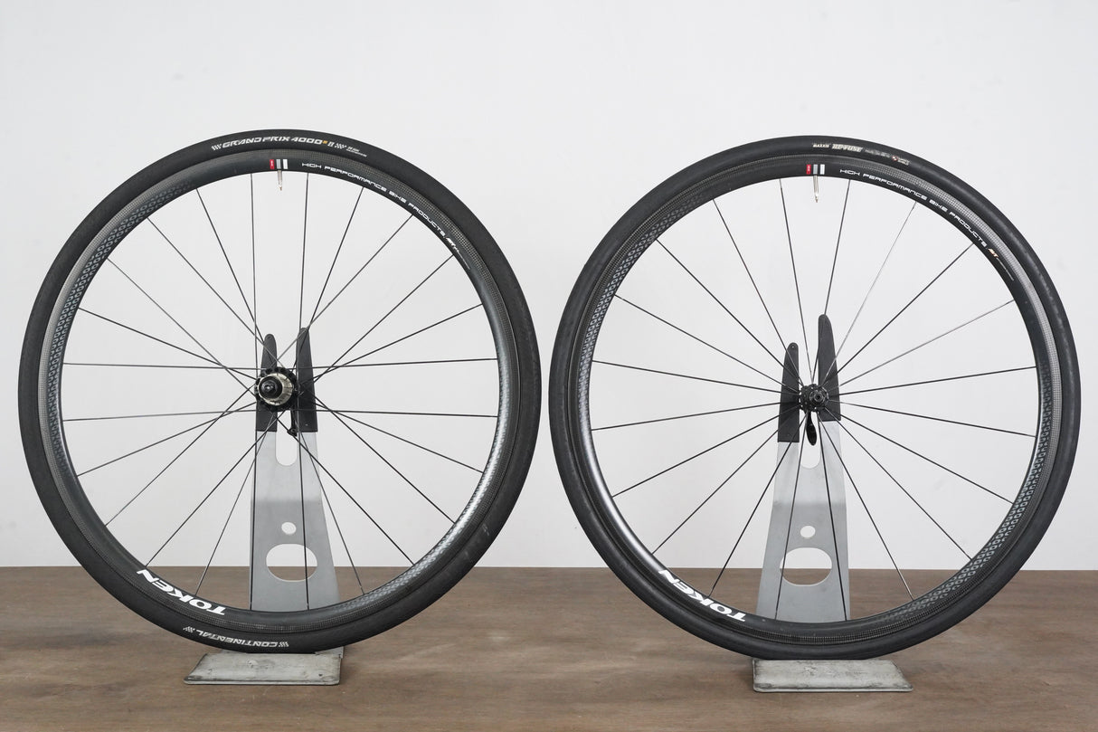 Token C28 Carbon Clincher Rim Brake Wheelset Shimano/SRAM 11 Speed
