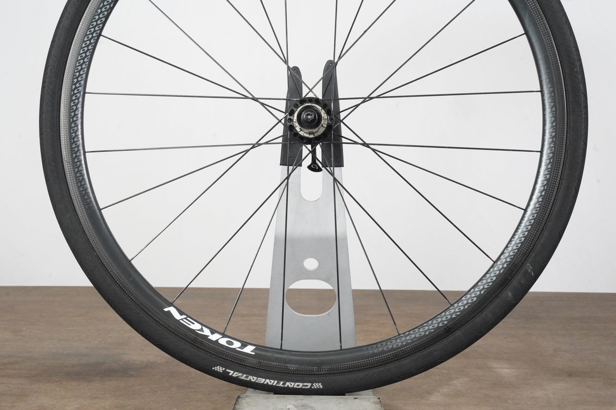 Token C28 Carbon Clincher Rim Brake Wheelset Shimano/SRAM 11 Speed