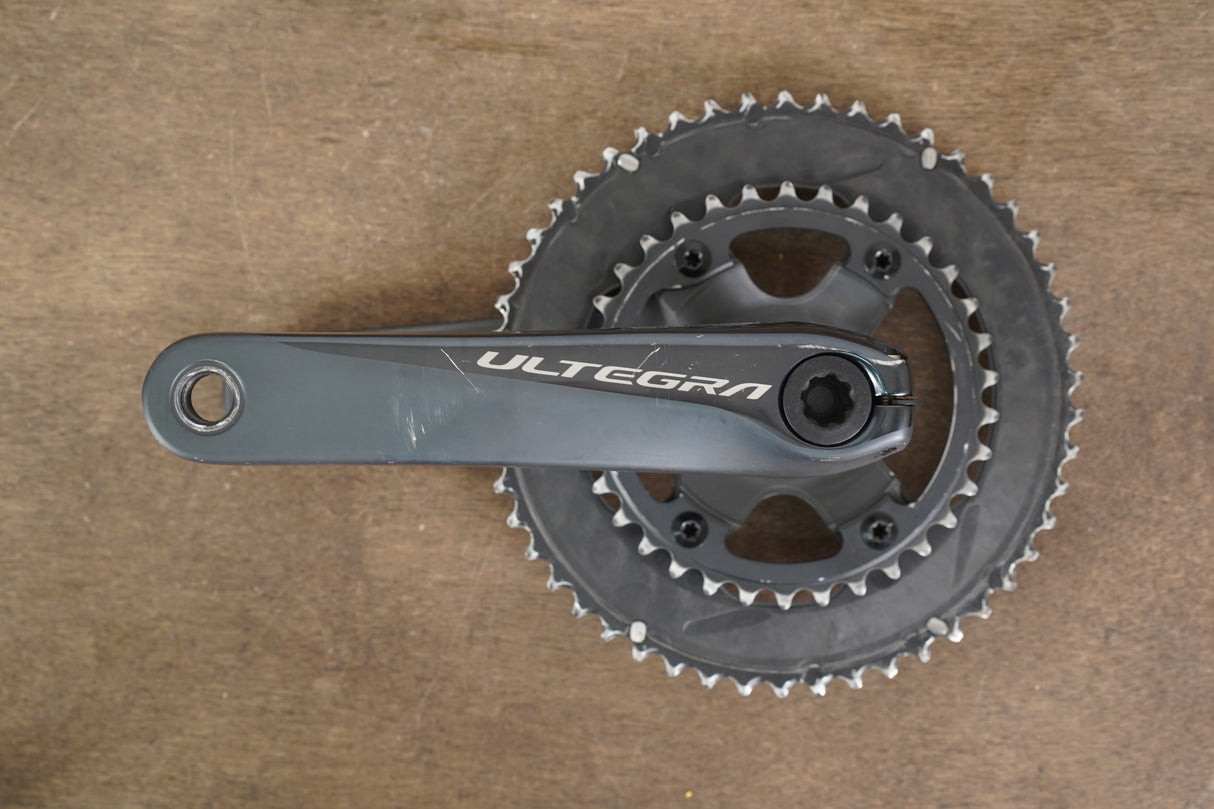 172.5mm 50/34T Shimano Ultegra FC-R8000 11 Speed Crankset 8000