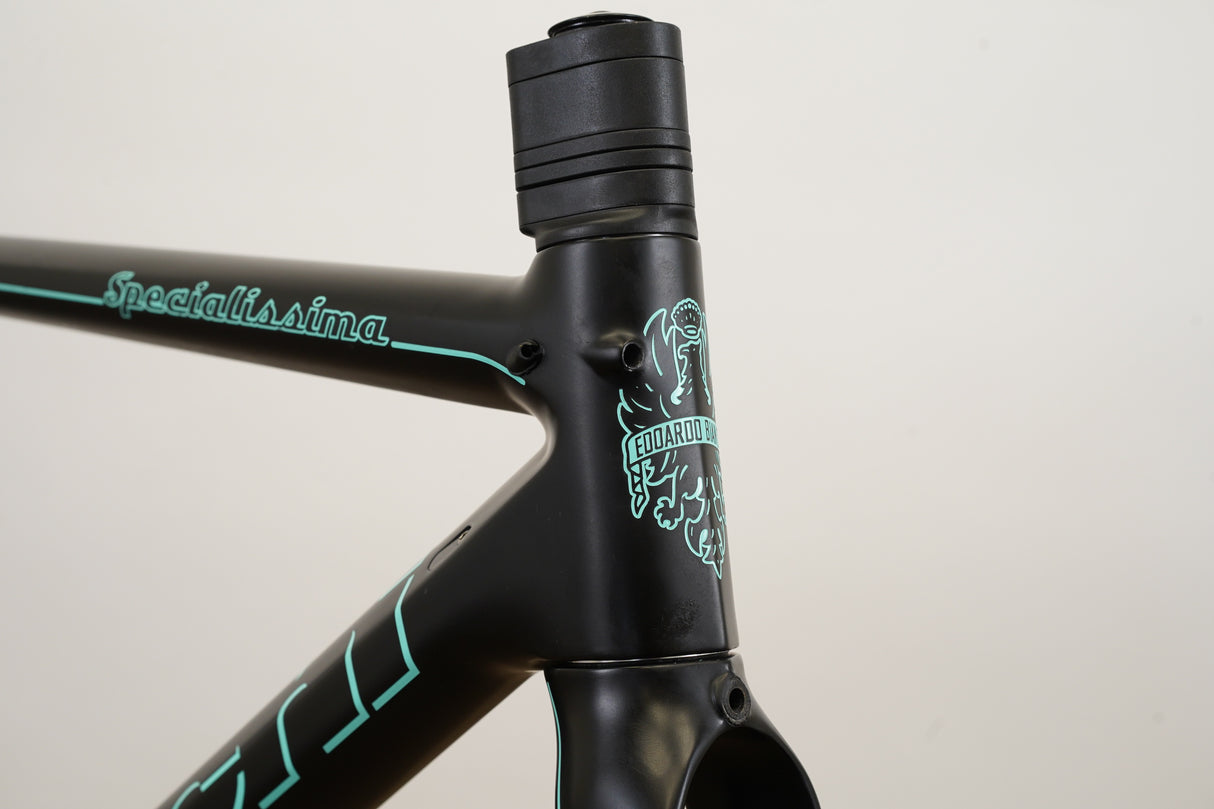50cm Bianchi Specialissima CV Carbon Rim Brake Road Frameset
