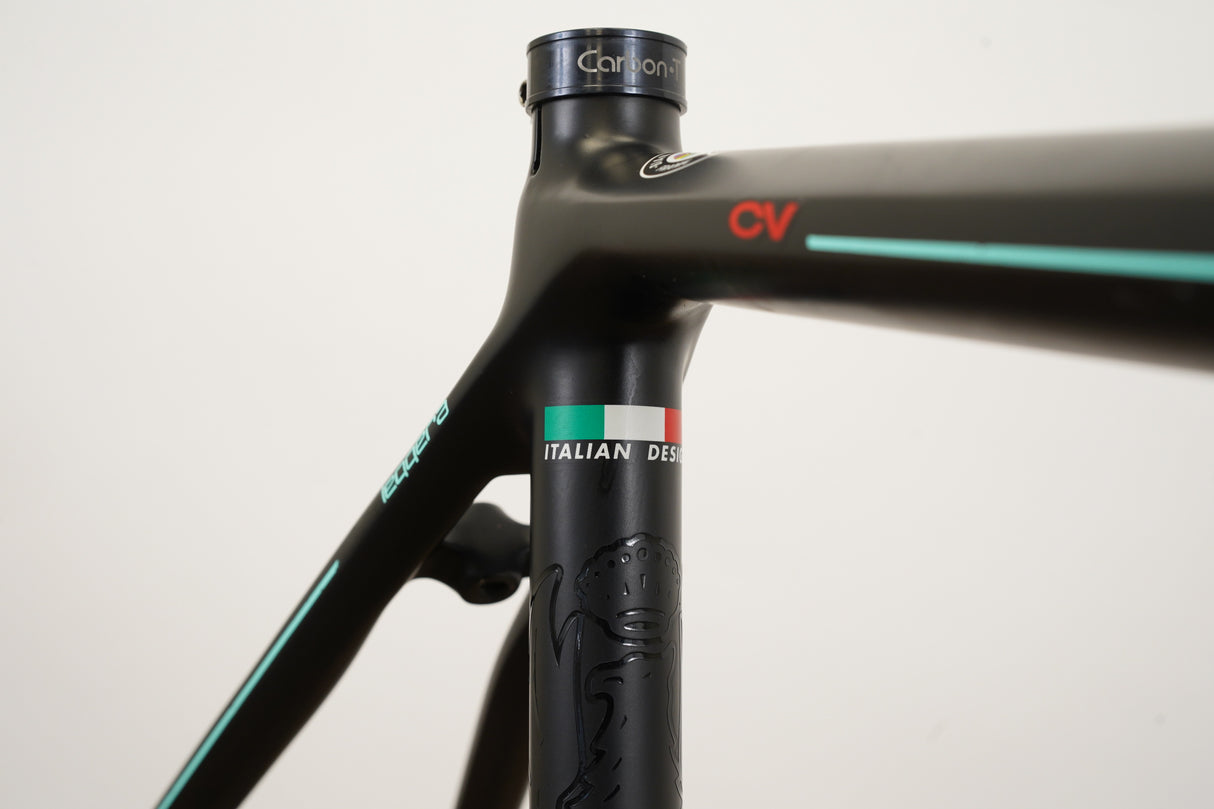 50cm Bianchi Specialissima CV Carbon Rim Brake Road Frameset