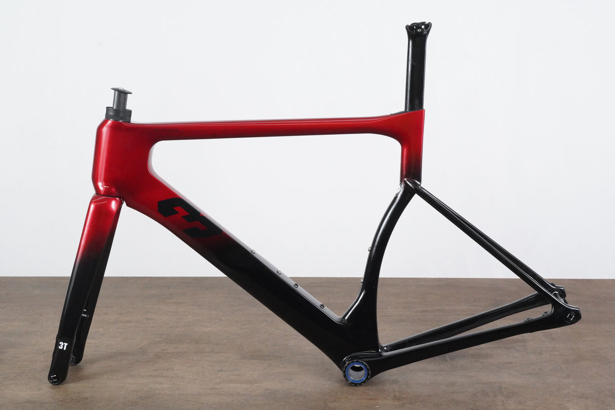 L (Large) 3T Strada Carbon Disc Brake Road Frameset