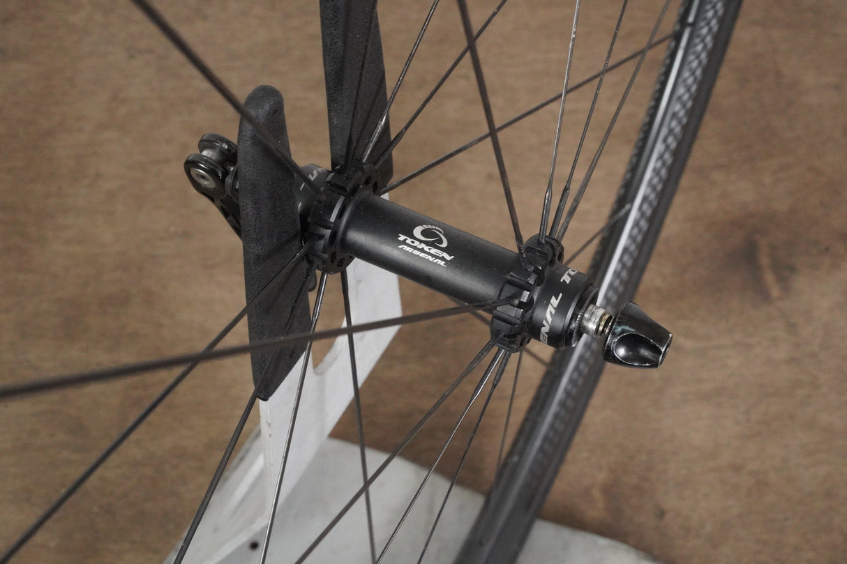 Token C28 Carbon Clincher Rim Brake Wheelset Shimano/SRAM 11 Speed