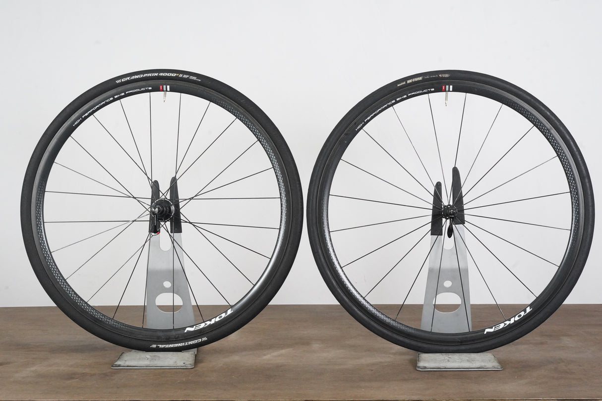 Token C28 Carbon Clincher Rim Brake Wheelset Shimano/SRAM 11 Speed