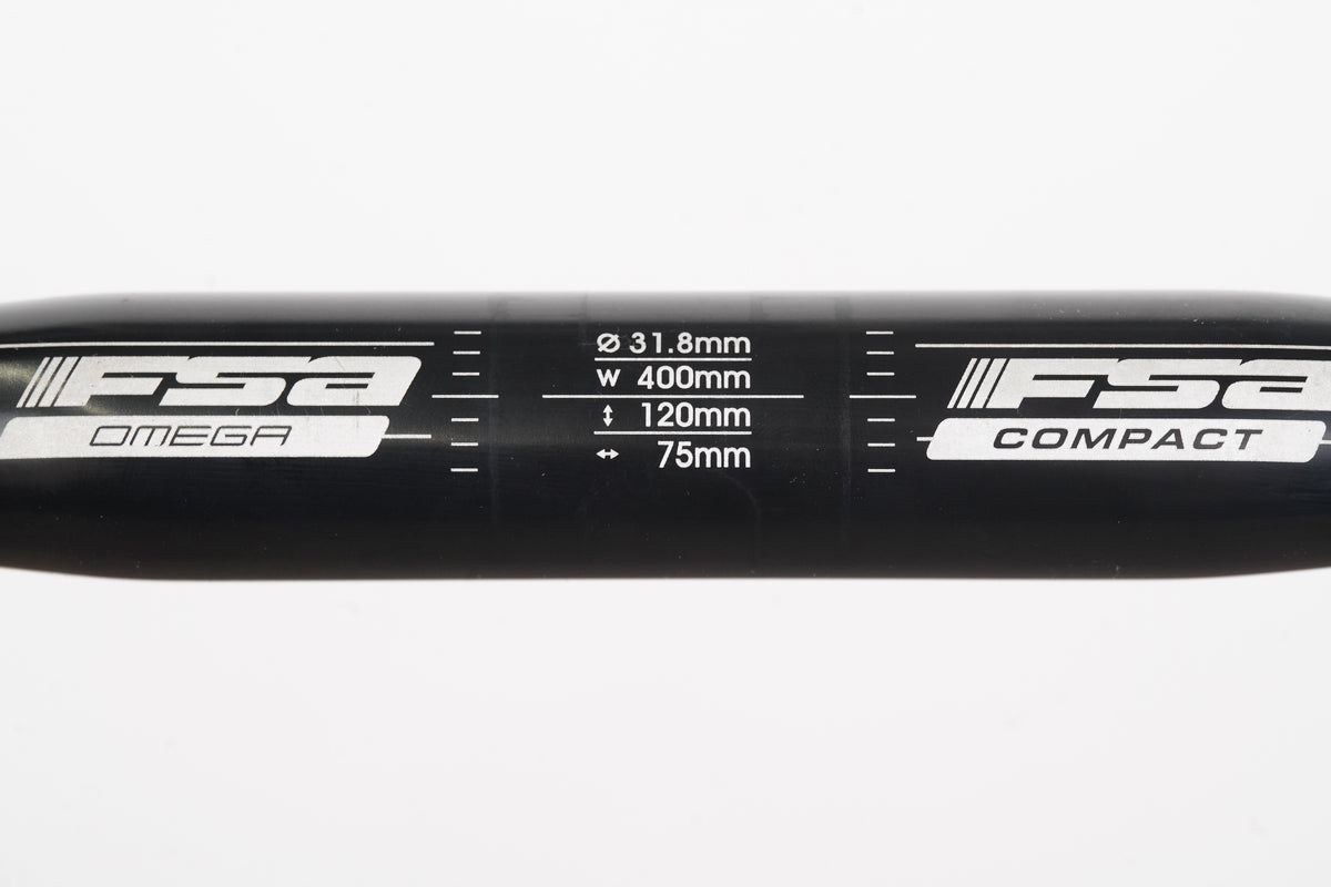 40cm FSA Omega Alloy Compact Road Handlebar 31.8mm
