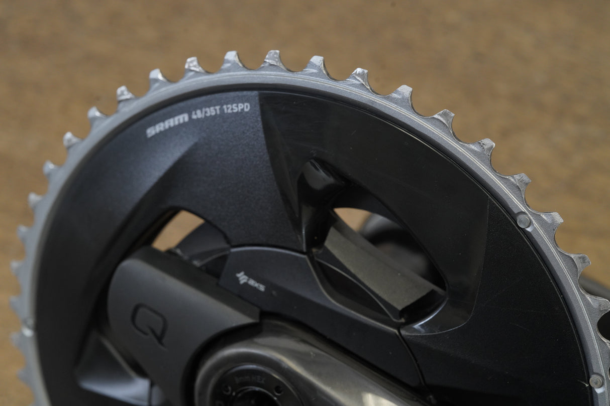 172.5mm 48/35T DUB SRAM Force AXS D1 Quarq Power Meter Crankset 840g