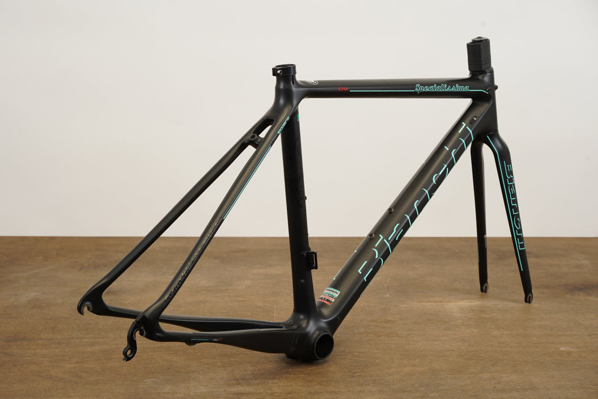 50cm Bianchi Specialissima CV Carbon Rim Brake Road Frameset