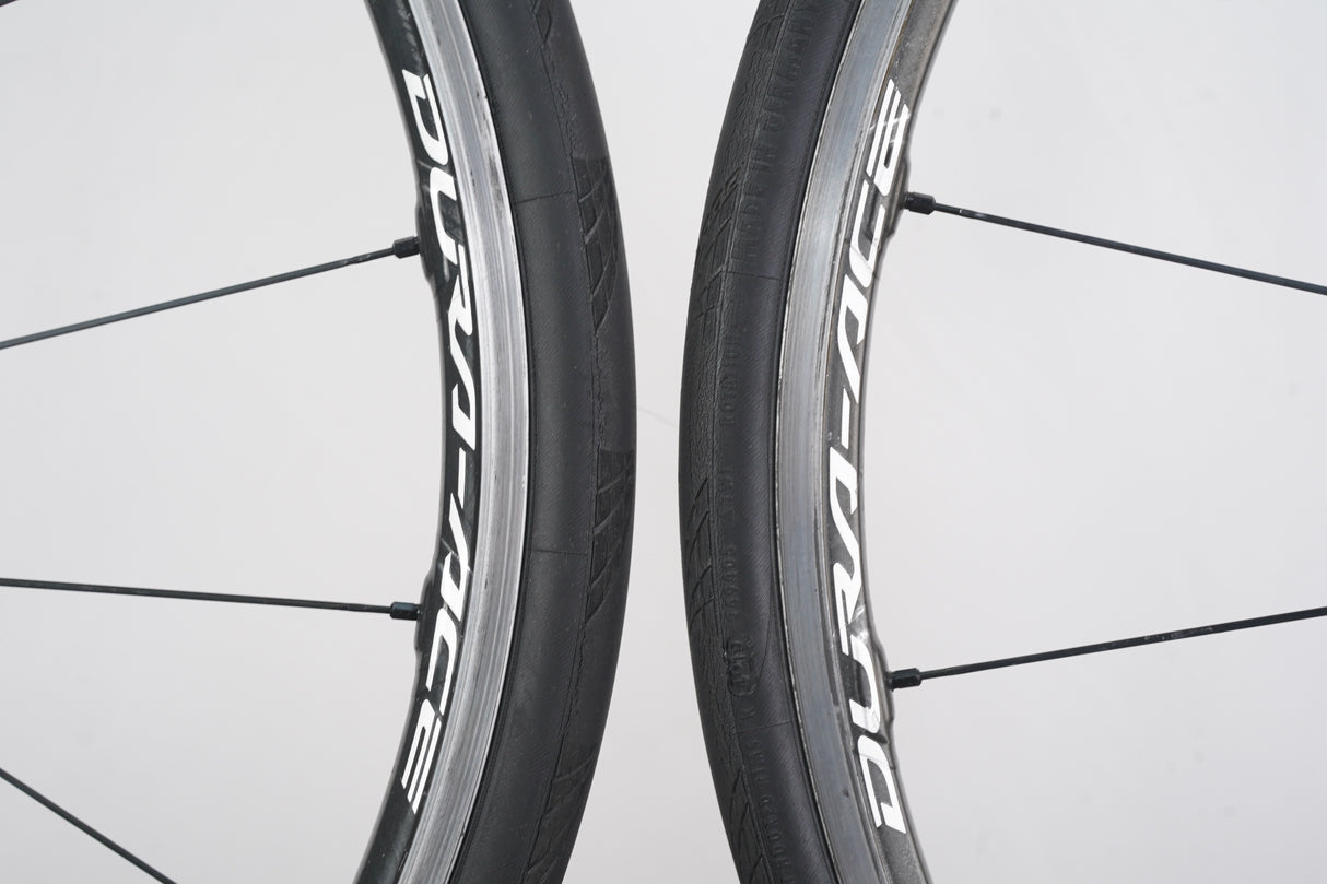 Shimano Dura-Ace WH-9000 C24 Carbon Clincher Rim Brake Wheelset 11 Speed